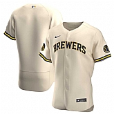 Brewers Blank Cream Nike 2020 Flexbase Jersey Dzhi,baseball caps,new era cap wholesale,wholesale hats